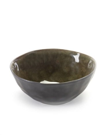 Suppen Schale "Pure" aus Keramik Serax grau